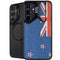 New Zealand Flag Distressed Galaxy S25 Kickstand Case